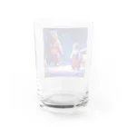 tamabestのなまはげ（？）とヒグマ Water Glass :back