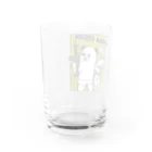 mamezoの2024年パンダおっさんカレンダー Water Glass :back