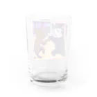 ブギーズのタイマン猫 Water Glass :back