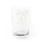 牧 やひろの躍鳥 Water Glass :back