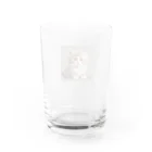 パイルドライバーのニャー Water Glass :back