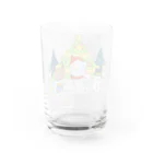 ブッディズムのほーはいさんクリスマス Water Glass :back