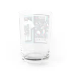 Riko_ARKKのジオメトリック・クリスマス Water Glass :back