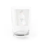 yusuke.shop1の物思いにふける女の子 Water Glass :back