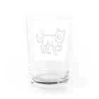 "Elegance Crew"のハウンズ Water Glass :back