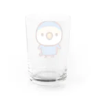 いんこ屋堂のコザクラインコ（バイオレットチェリー） Water Glass :back