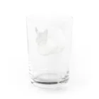 筋肉至上主義者のワイの婆ちゃん家のネッコ Water Glass :back