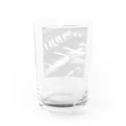 ほっこり絵音舎のビンテージ風ピアノの魔術師 Water Glass :back