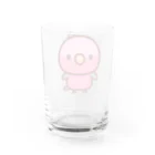 いんこ屋堂のモモイロインコ Water Glass :back