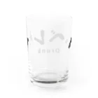 グラフィンのヘベレケ Water Glass :back