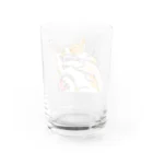 ひとつ葉ショップの「国芳さんのネコ」シリーズ Water Glass :back