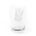 夢幻カワウソくんのお店の浮世絵風カワウソくん Water Glass :back