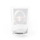 3tomo6's shopのRainbow Ring Water Glass :back