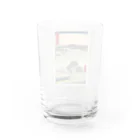 浮世絵屋の広重「冨二三十六景⑬　武蔵玉川」歌川広重の浮世絵 Water Glass :back