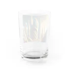 のんびりアート工房のジオメトリック都市 Water Glass :back