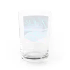 ZodyAのsnow angel Water Glass :back