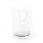 feee.co/フィー子(マーメイド)のふわもち犬の集い(井戸端会議) Water Glass :back
