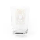 kerokoro雑貨店の祝福のシマエナガ Water Glass :back