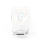 junji8000のかわいいタツノオトシゴ４ Water Glass :back