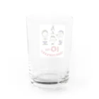 やきとり鳥三の鳥三グラス Water Glass :back