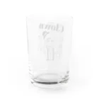 Studio L.O.Lの【ジャグラー】モノクロ クラウン･スペード Water Glass :back