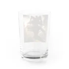 AI Imaginationのツリーハウスのイラストグッズ Water Glass :back