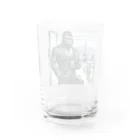 ドリサポの社長！ゴリ先輩！ Water Glass :back