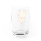 ゆづるの首を使わないキリン Water Glass :back