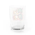 enryuu'sCLUBのPrettywithタイガー＆ドラゴン Water Glass :back