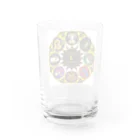 雷神門ショップの八星座万華鏡風 Water Glass :back