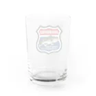 takaki1982のJapan Bass Field バス釣り大好き ロードサイン風 Water Glass :back