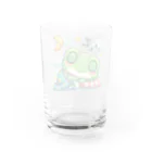 Shiba_IncのSleeping frogs(熟睡する蛙) Water Glass :back