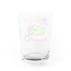 Shiba_IncのSleeping frogs(熟睡する蛙) Water Glass :back