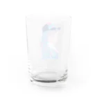 yanagi029の帽子女子 Water Glass :back