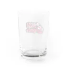 ohage_chanのおハゲロゴ Water Glass :back