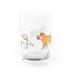 yuNN3のドット絵 ３柴キック Water Glass :back