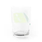 ワンエイトショップの起業18・ロゴGreen Water Glass :back