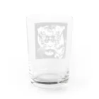 TIGER_LEEのブルース・リー先生 お気に入りの寅 🐯 Water Glass :back