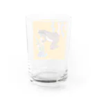 就労支援A型 ONE STEP | ワンステップの紅型シリーズ　リュウキュウアカガエル Water Glass :back