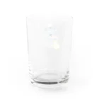 harappecoの生地のチェックするコアラ Water Glass :back