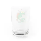 喫茶栗饅頭のたつ1 Water Glass :back