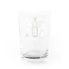 kazu_gの日本酒を心から愛する会！（濃色用） Water Glass :back