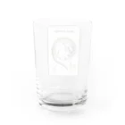 THOUGHT -STORE in Suzuri-のDRACO ANATOMIA Water Glass :back