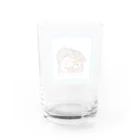 RISUTANの悲しいややおを励ますりすたん Water Glass :back