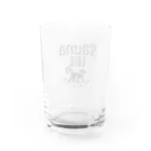 Bla monのサウナmonkeyサ活 Water Glass :back