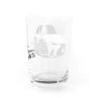 Tanipochiのお店のチョ悪ＩＳ(txt) Water Glass :back