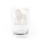 レイのライオン グラス反対面