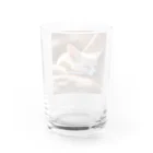 Bluefireのスヤスヤ寝ちゃったフェネック Water Glass :back