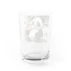 harusan29のパンダアーティスト Water Glass :back