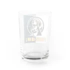 OdenChikuwabuの希望犬「自己信頼」 Water Glass :back